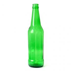 Custom In stock 330 ml crown lid flint round long neck beer glass lemonade bottle